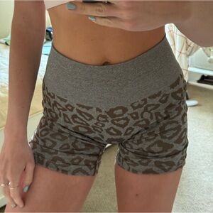 Seamless workout shorts
